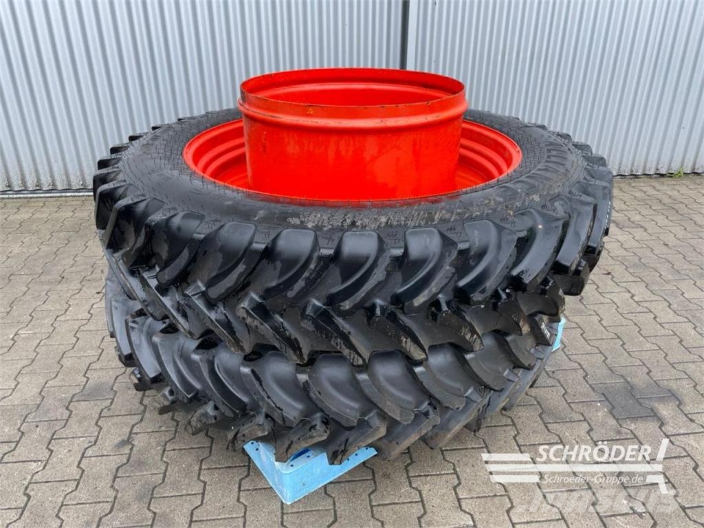 ZWILLINGSRÄDER 380/90 R46 Dubbelmontage
