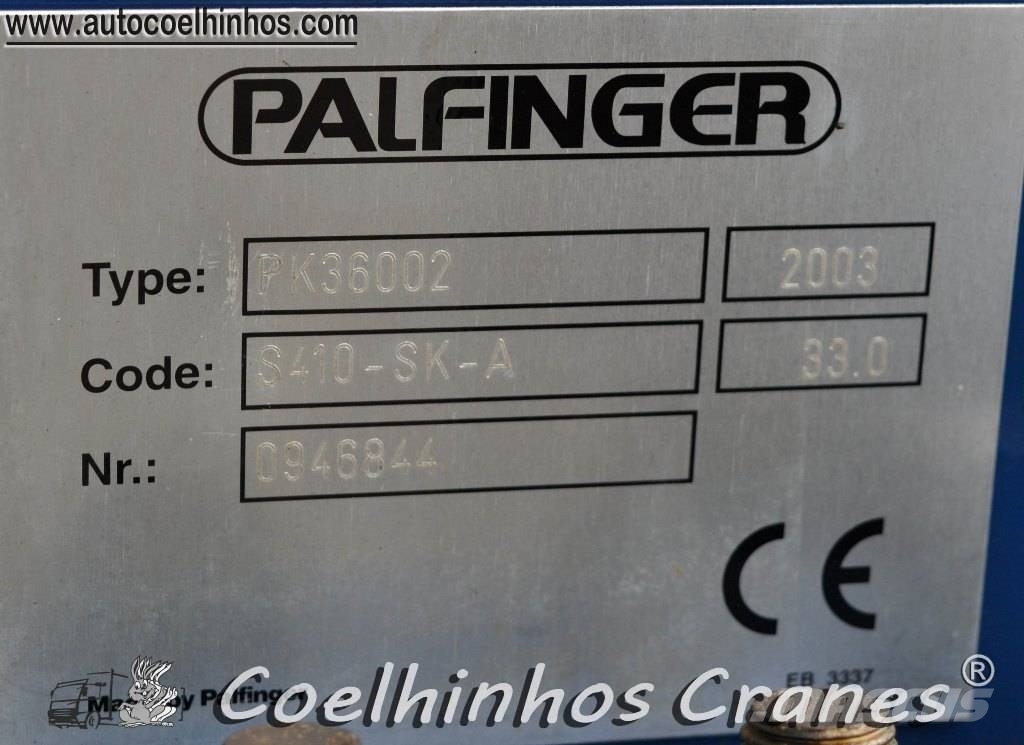 Palfinger PK36002 Performance Loader cranes
