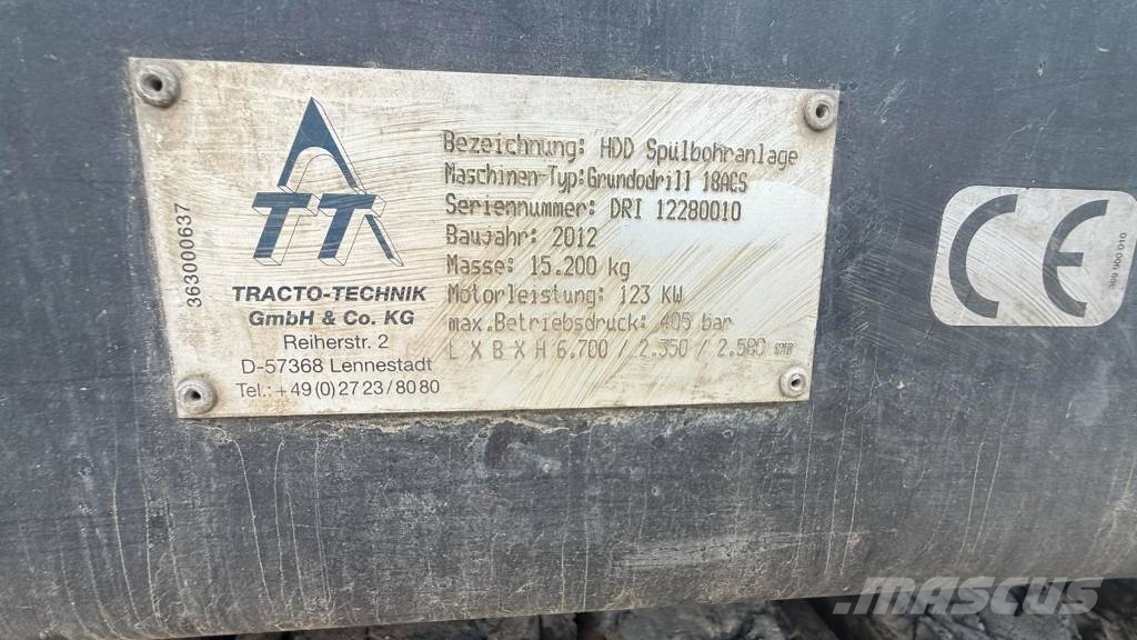 Tracto-Technik 18ACS Gradbeništvo - drugo