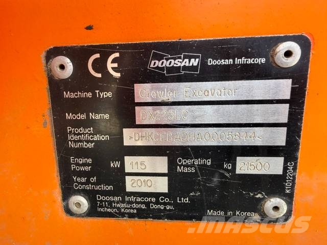 Doosan DX 225 LC Raupenbagger