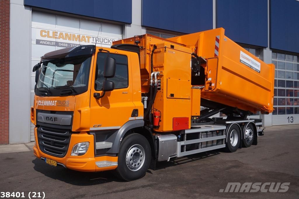 DAF FAN CF 300 Zijlader Мусоровозы