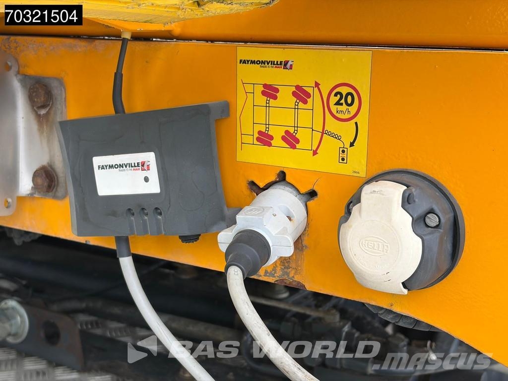 Faymonville MEGAMAX 3x Steering Extendable Tieflader-Auflieger