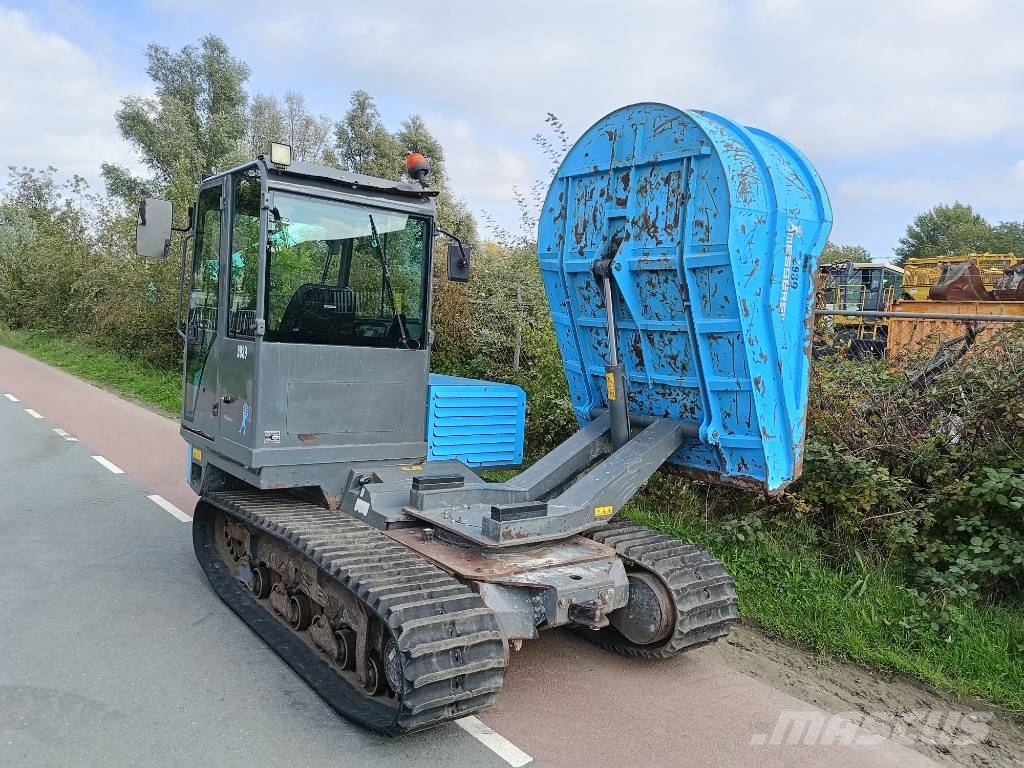 Messersi TC 350 D dumper rupsdumper tracked 4 ton rotating Rupsdumpers