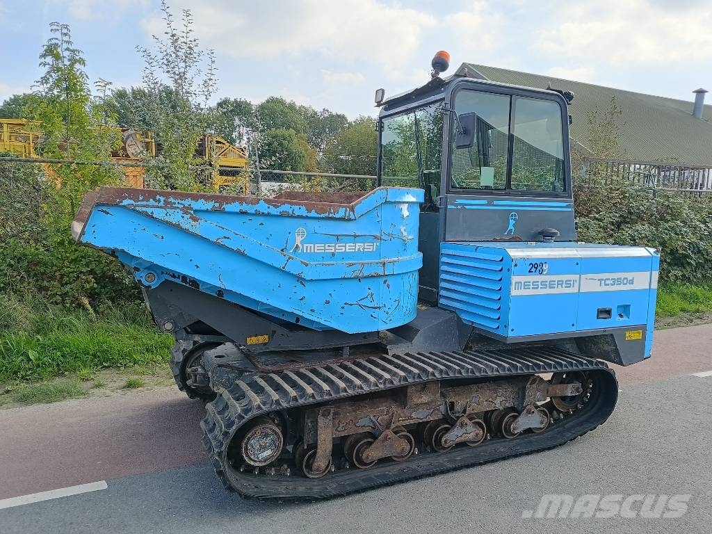 Messersi TC 350 D dumper rupsdumper tracked 4 ton rotating Rupsdumpers
