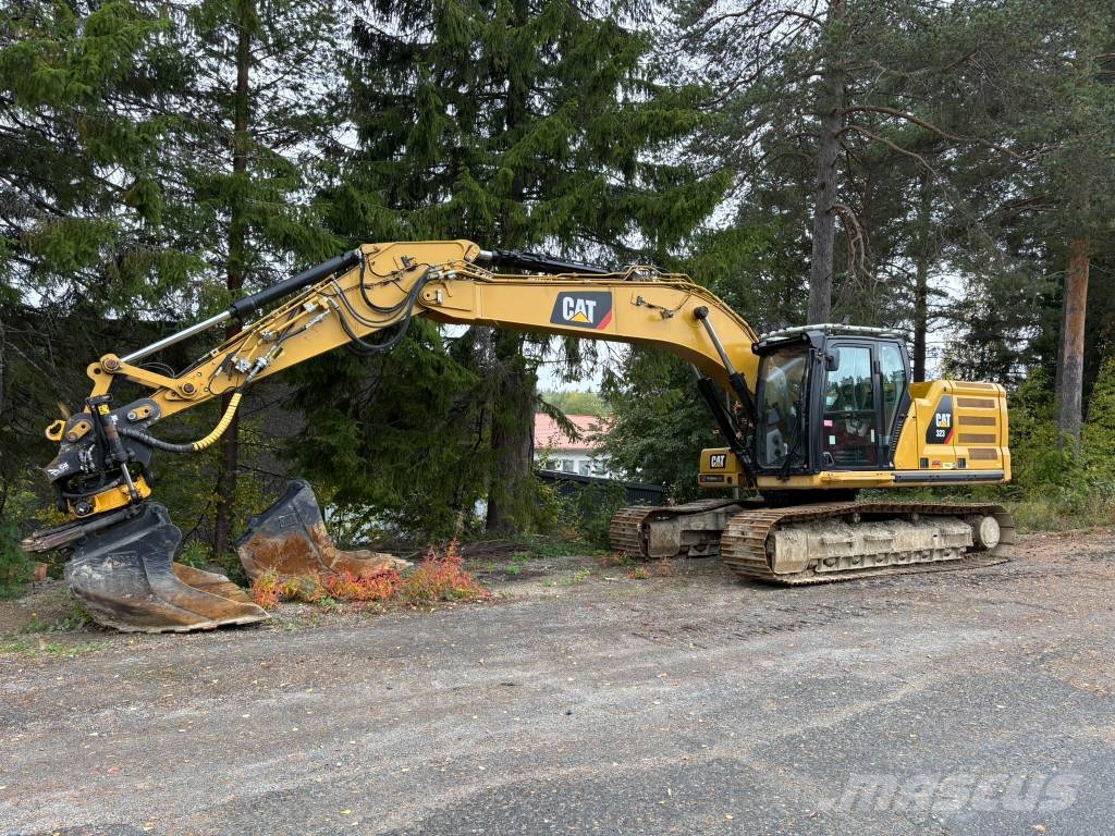 CAT 323 Kāpurķēžu ekskavatori