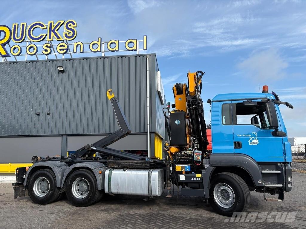 MAN TGS 33,360 + EFFER 210/4S 4 X EXT. + JIB 2 S 2 X E Camiones elevadores de gancho