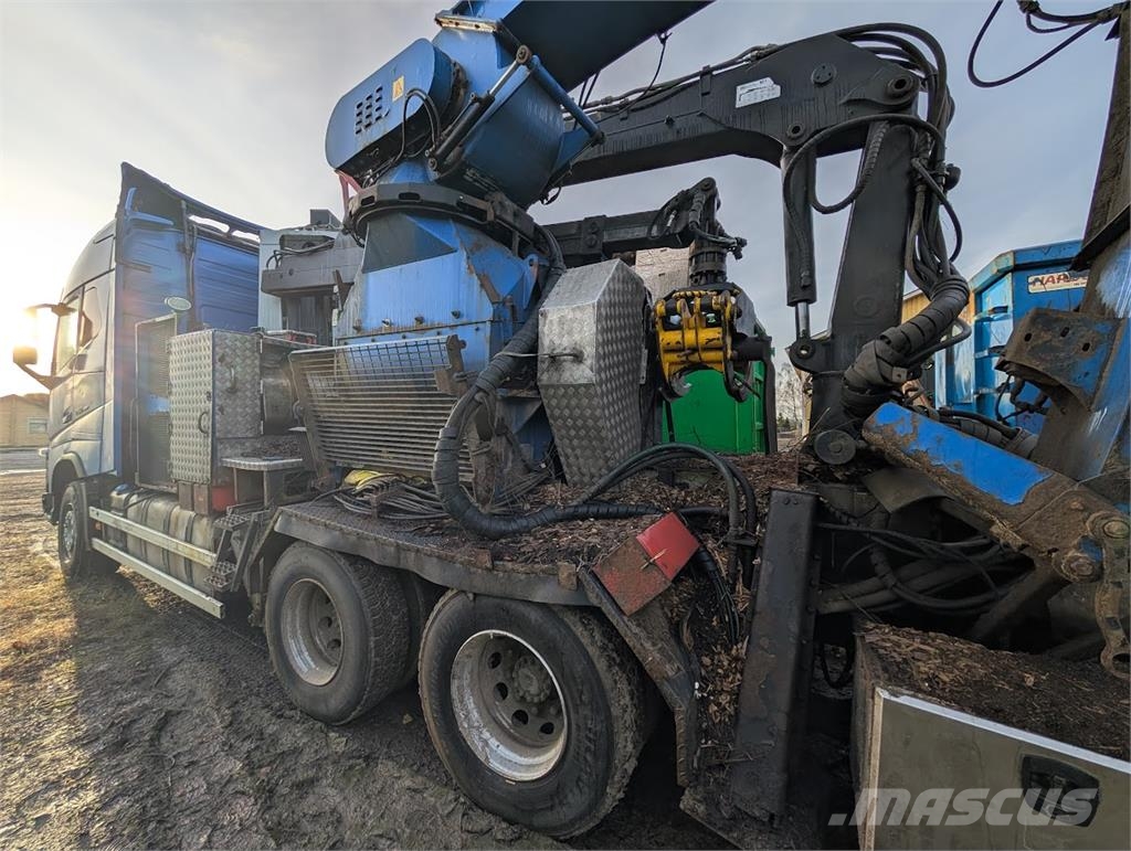Volvo FH16 Wood Chip Truck Puuautot