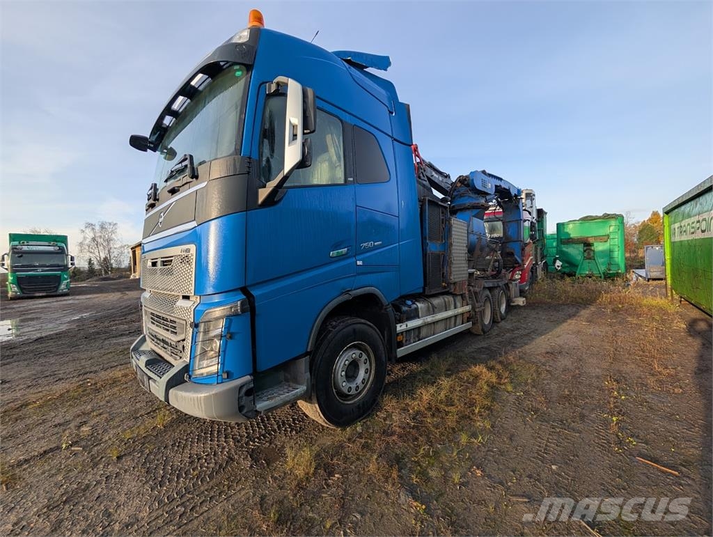 Volvo FH16 Wood Chip Truck Puuautot
