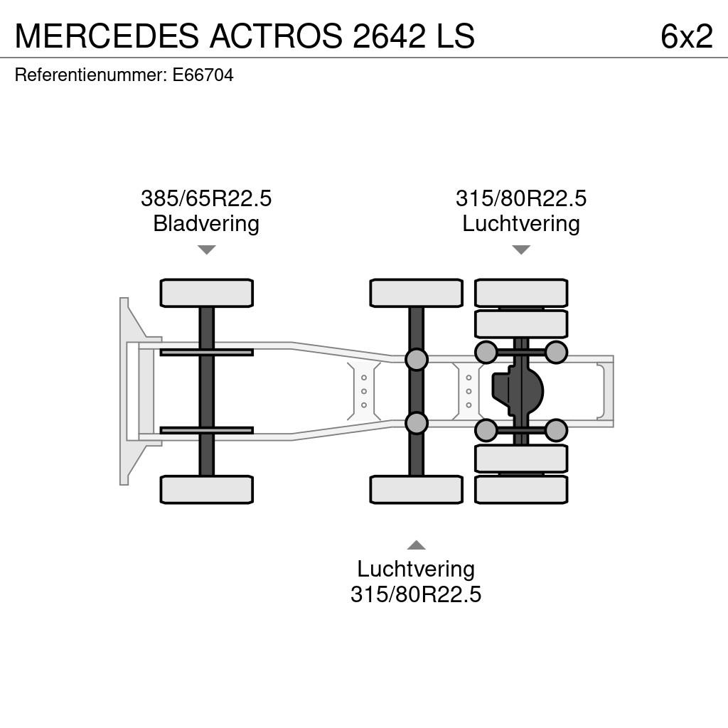 Mercedes-Benz ACTROS 2642 LS Trekkvogner