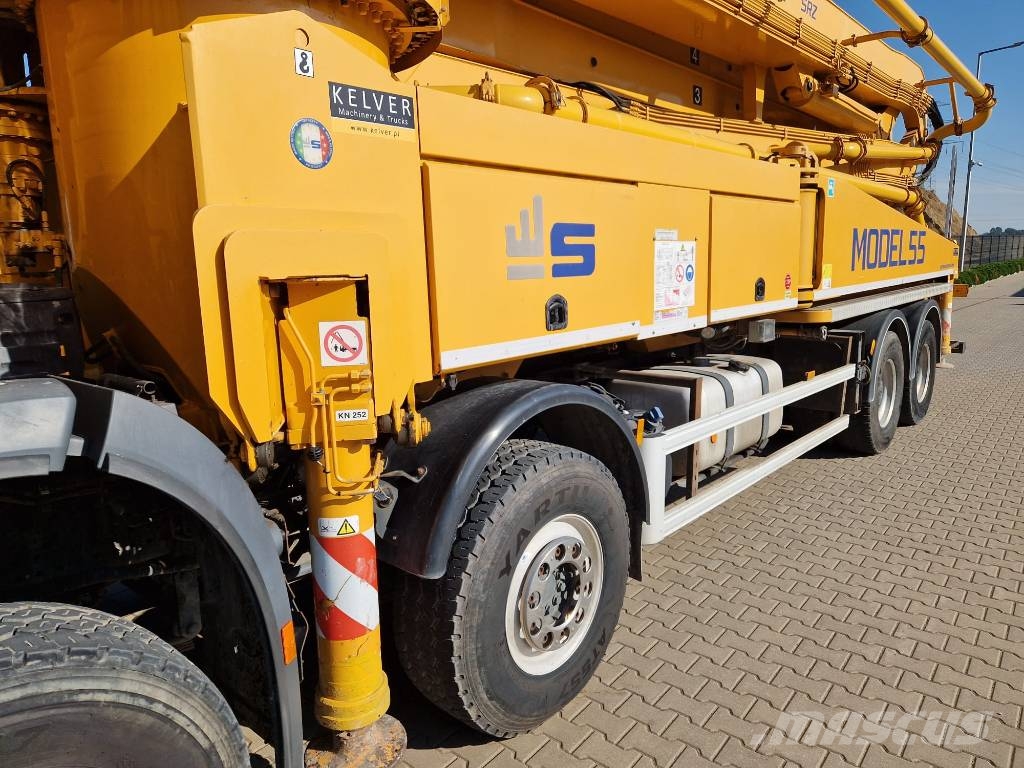 Mercedes-Benz Arocs 4440 *2020r.* only 1.514 hrs * SERMAC 5RZ51 Samojezdne pompy do betonu