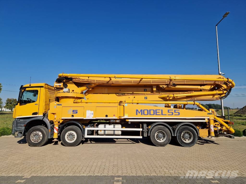 Mercedes-Benz Arocs 4440 *2020r.* only 1.514 hrs * SERMAC 5RZ51 Samojezdne pompy do betonu