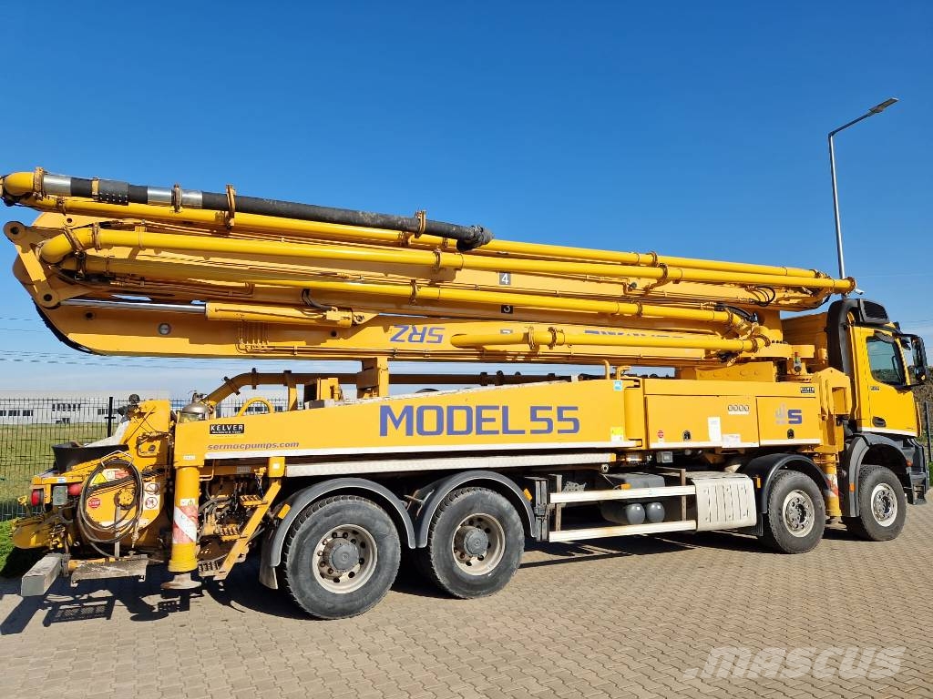 Mercedes-Benz Arocs 4440 *2020r.* only 1.514 hrs * SERMAC 5RZ51 Samojezdne pompy do betonu