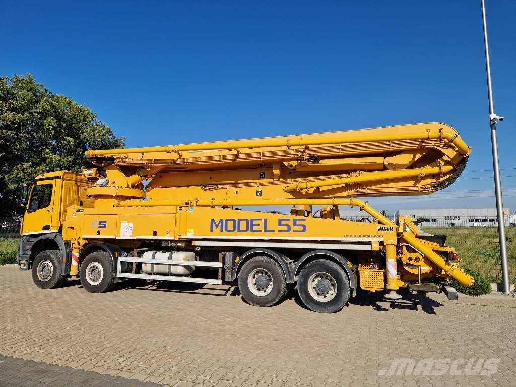 Mercedes-Benz Arocs 4440 *2020r.* only 1.514 hrs * SERMAC 5RZ51 Samojezdne pompy do betonu