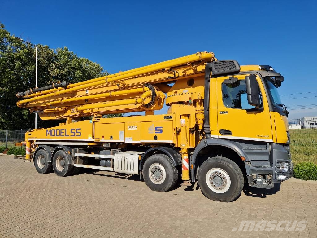 Mercedes-Benz Arocs 4440 *2020r.* only 1.514 hrs * SERMAC 5RZ51 Samojezdne pompy do betonu