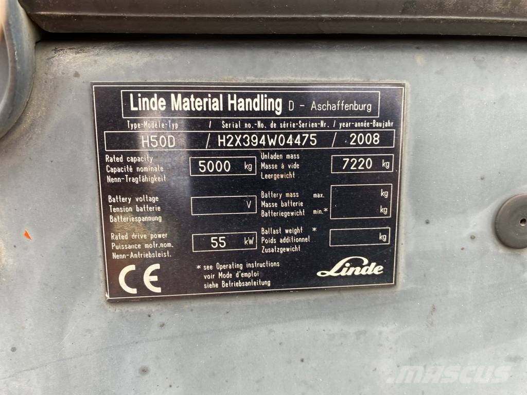 Lindemann H 50 D Diesel heftrucks