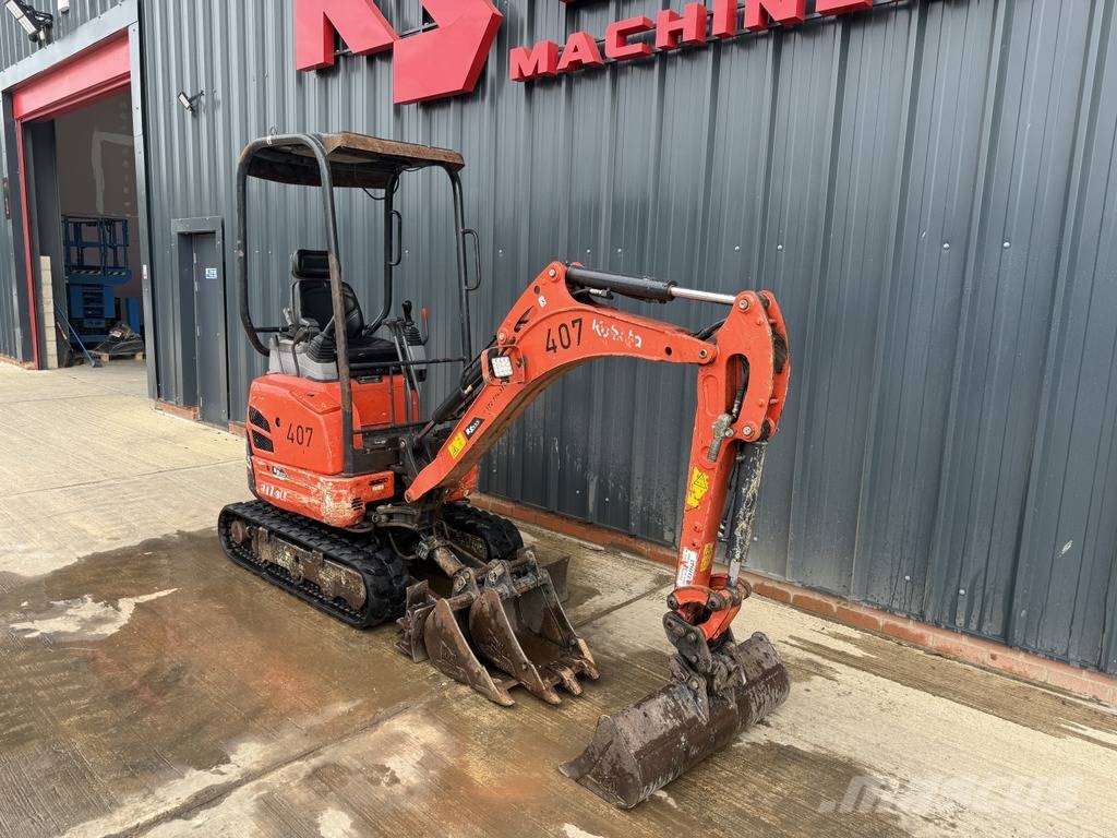 Kubota U 17-3 1.7t Mini Excavator Minigravere <7t