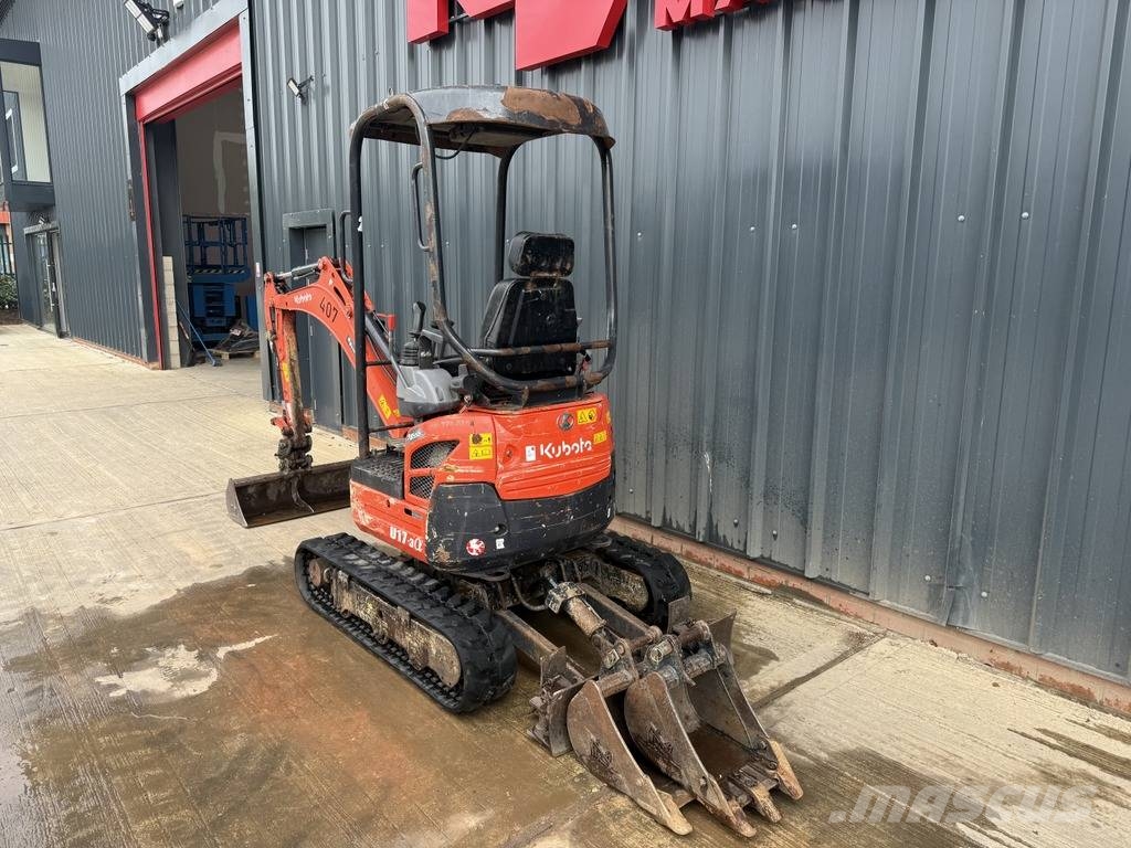 Kubota U 17-3 1.7t Mini Excavator Minigravere <7t