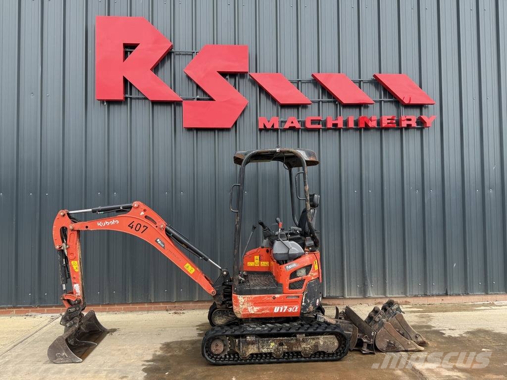 Kubota U 17-3 1.7t Mini Excavator Minigravere <7t