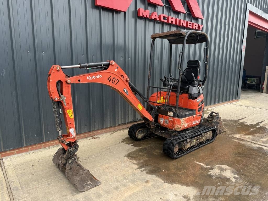 Kubota U 17-3 1.7t Mini Excavator Minigravere <7t