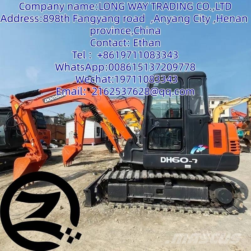 Doosan DH60 Lánctalpas kotrók
