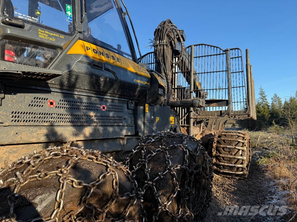Ponsse BISON AF 8W Vyvážecí traktory