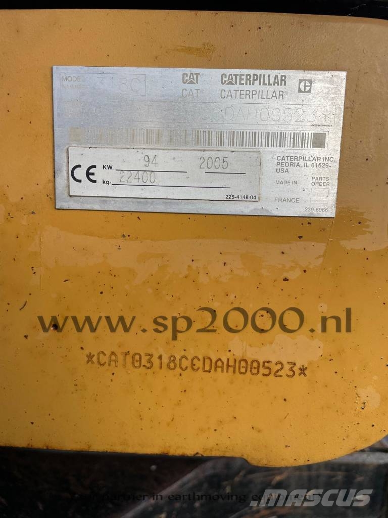 CAT 318 C L Rupsgraafmachines