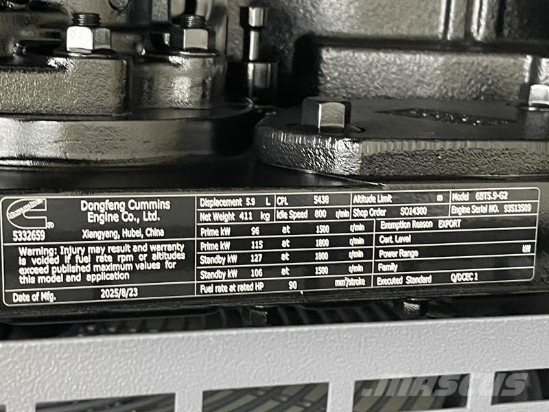 Atlas Copco QES 100 CUD 50HZ 400V 3PH CE Dyzeliniai generatoriai