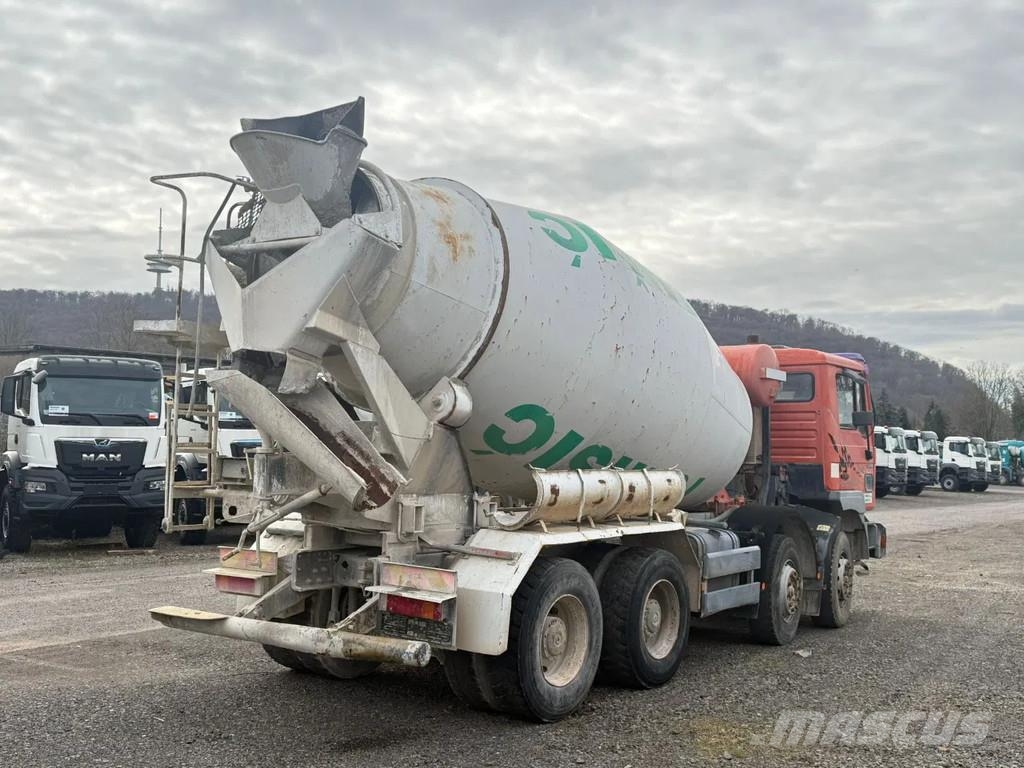 MAN 32.464 MAN 32.322 8x4 9m³ Betonmischer