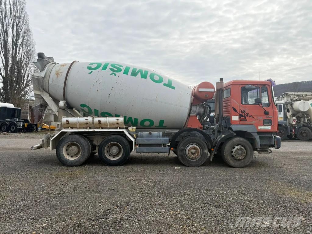 MAN 32.464 MAN 32.322 8x4 9m³ Betonmischer