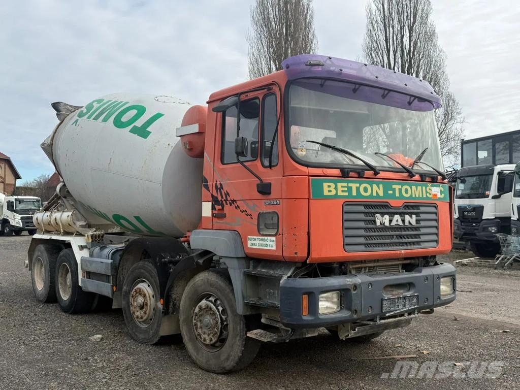 MAN 32.464 MAN 32.322 8x4 9m³ Betonmischer