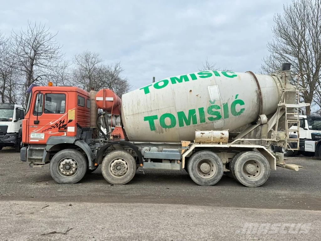 MAN 32.464 MAN 32.322 8x4 9m³ Betonmischer