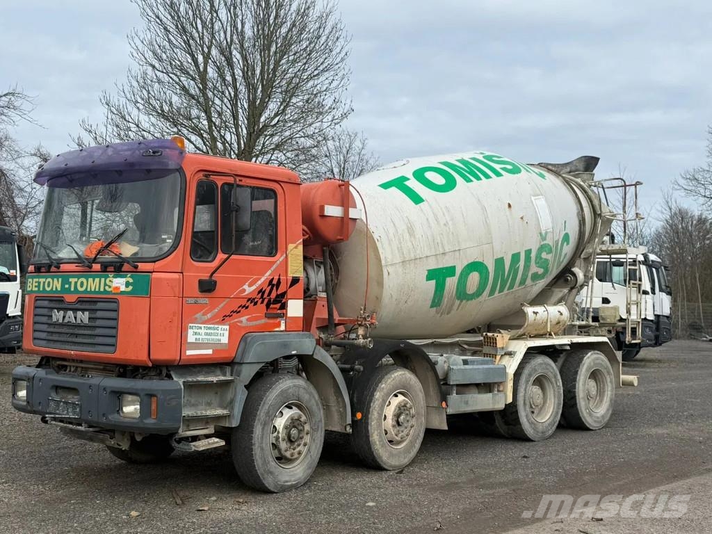 MAN 32.464 MAN 32.322 8x4 9m³ Betonmischer
