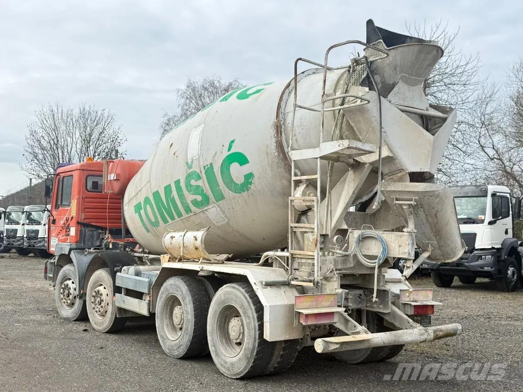 MAN 32.464 MAN 32.322 8x4 9m³ Betonmischer