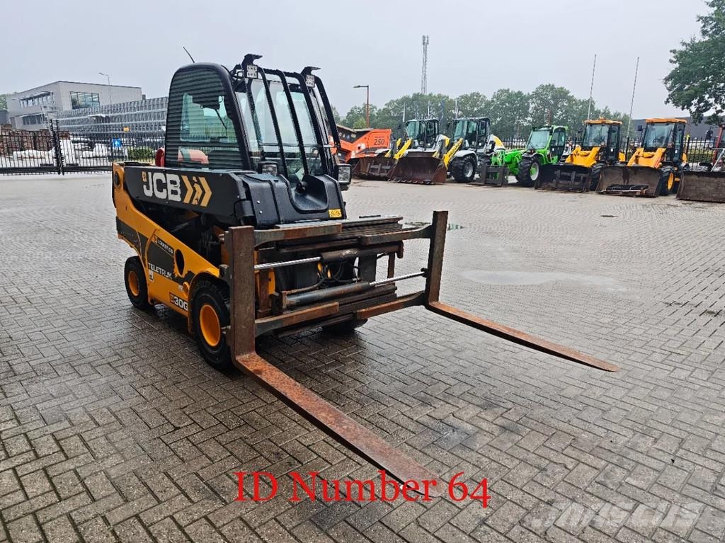 JCB 30G 2WD Teletruk Περονοφόρα ανυψωτικά κλαρκ με φυσικό αέριο LPG