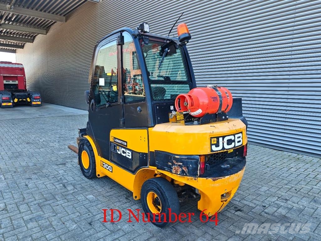 JCB 30G 2WD Teletruk Περονοφόρα ανυψωτικά κλαρκ με φυσικό αέριο LPG