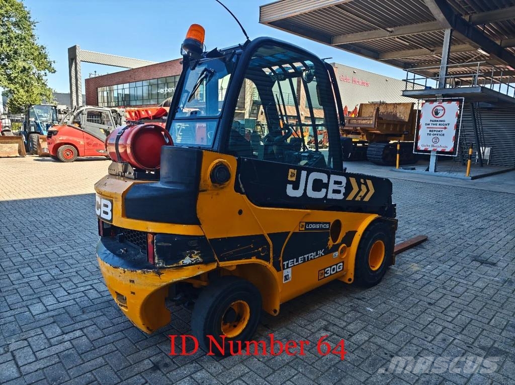 JCB 30G 2WD Teletruk Περονοφόρα ανυψωτικά κλαρκ με φυσικό αέριο LPG