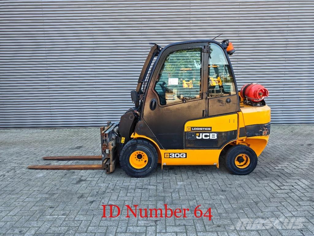 JCB 30G 2WD Teletruk Περονοφόρα ανυψωτικά κλαρκ με φυσικό αέριο LPG