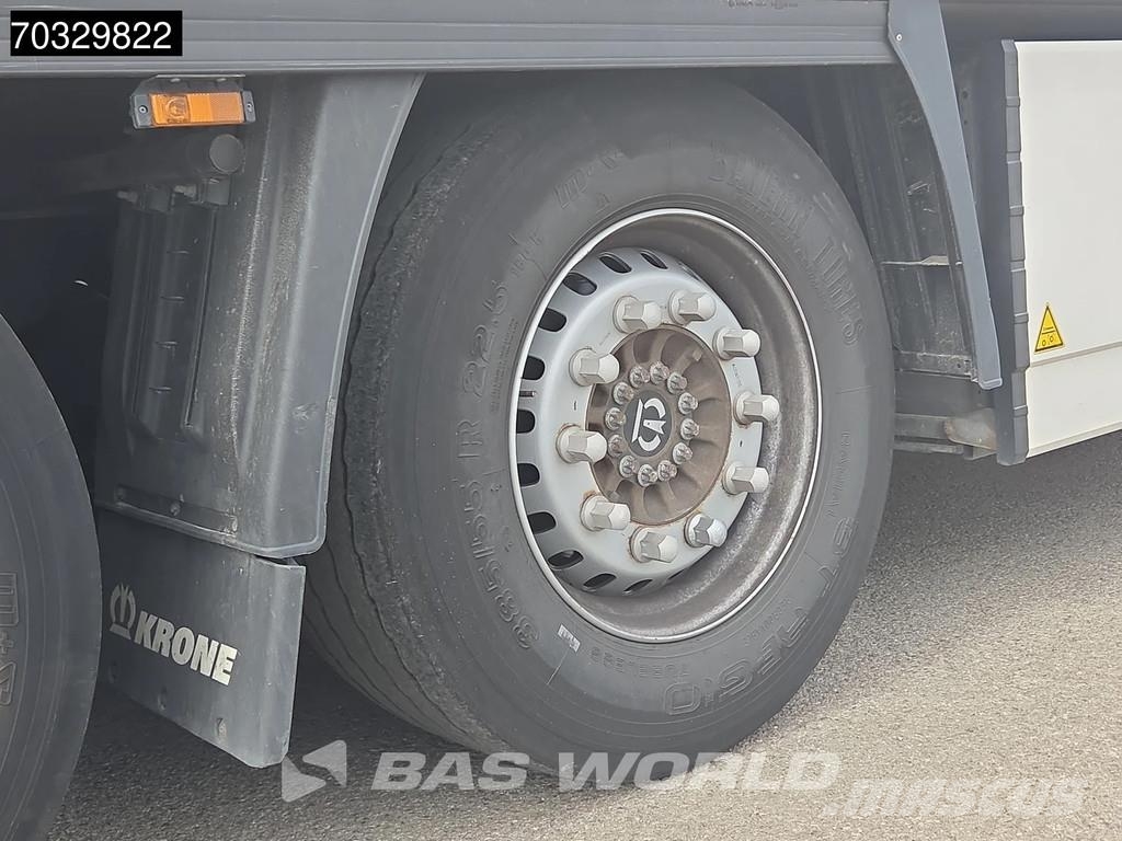 Krone SD Doppelstock 250x270cm Liftachse Pallettenkasten نصف مقطورات بدرجة حرارة قابلة للضبط