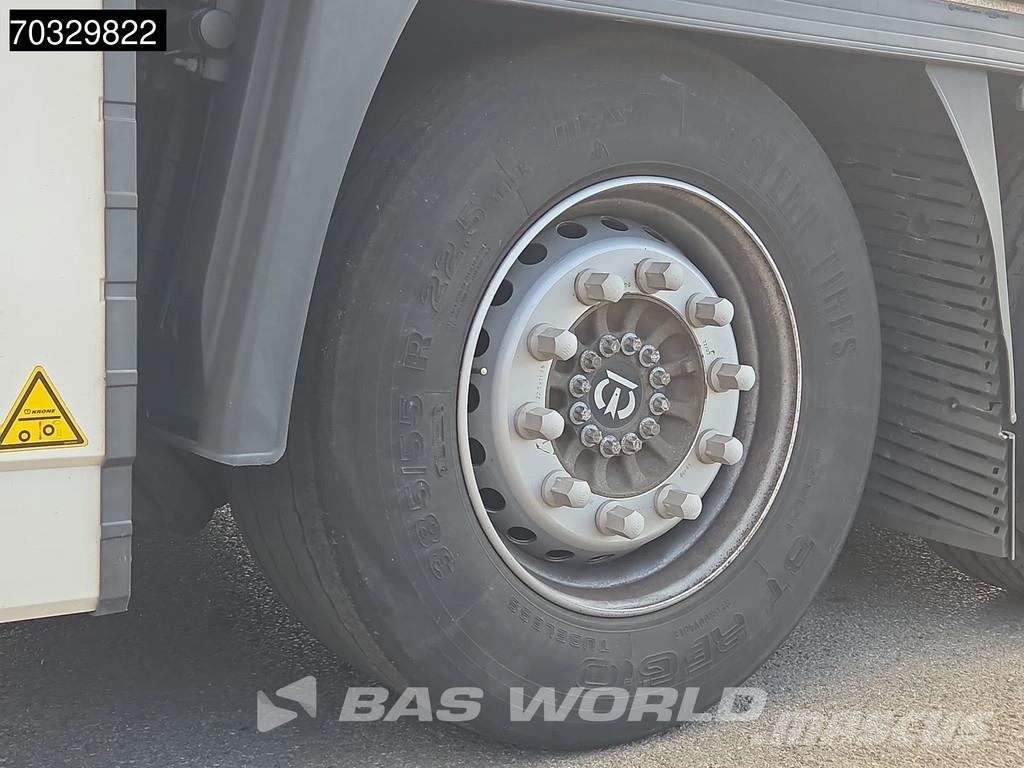 Krone SD Doppelstock 250x270cm Liftachse Pallettenkasten نصف مقطورات بدرجة حرارة قابلة للضبط