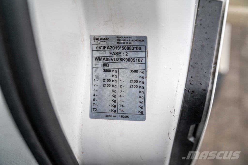 MAN TGE 3.180+D'HOLLANDIA 750 kg Outro