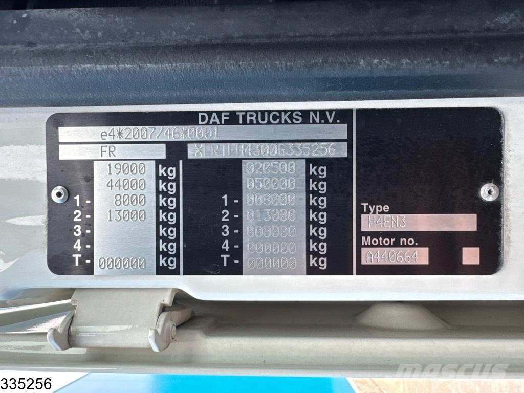 DAF XF 480 EURO 6, ACC Vilcēji