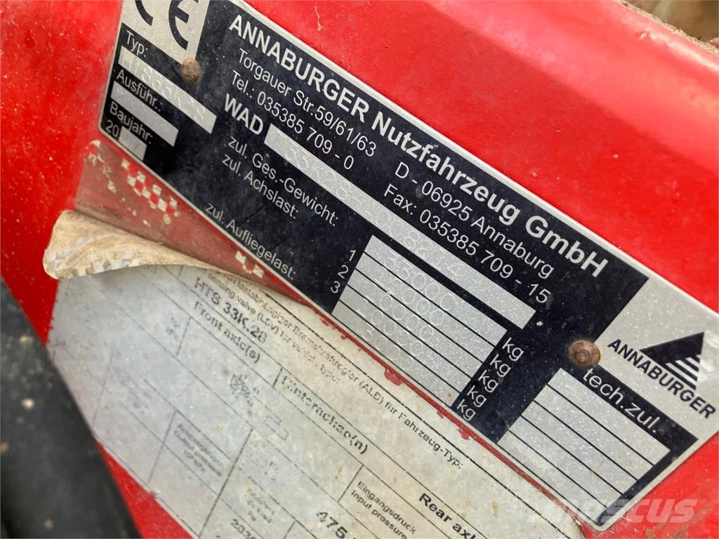 Annaburger HTS 33K.28 Cisterne za gnojnicu