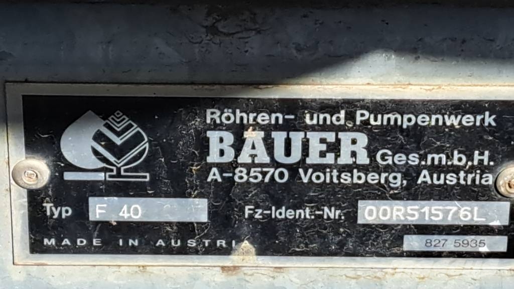 Bauer PRORAIN F40 Sistemi za navodnjavanje