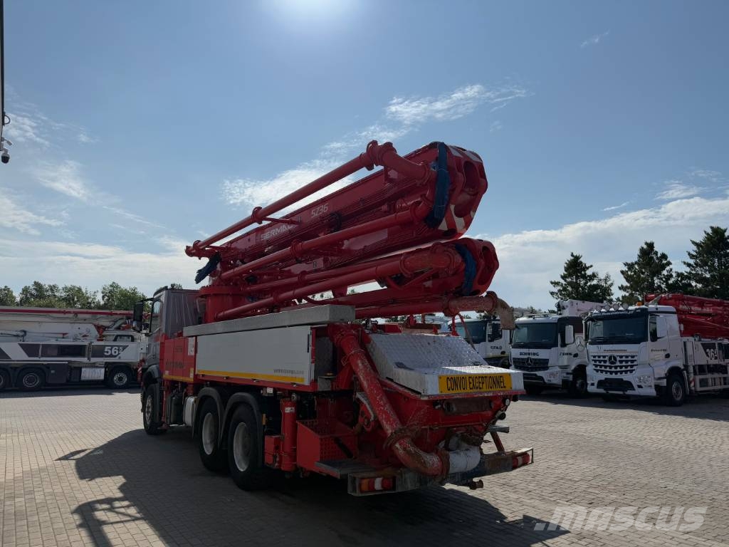 Mercedes-Benz Arocs 2843 Sermac 36 m 5Z36 مضخات خرسانة