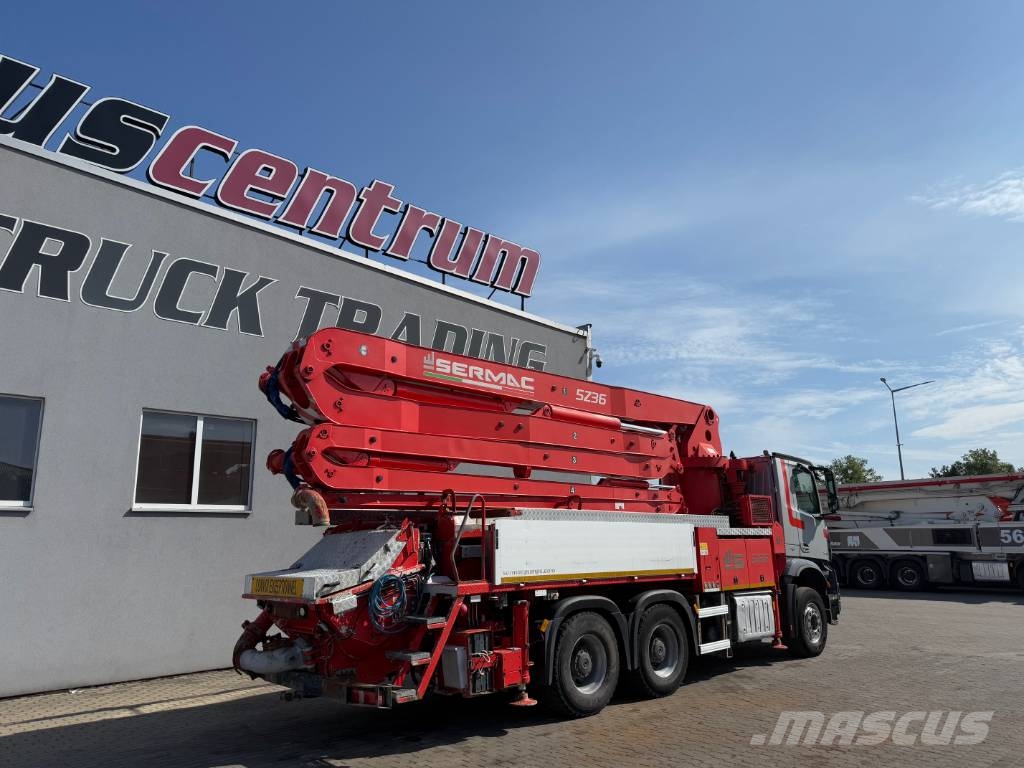 Mercedes-Benz Arocs 2843 Sermac 36 m 5Z36 مضخات خرسانة