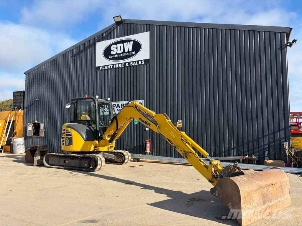 Komatsu PC 55 MR-3 Mini bageri <7t