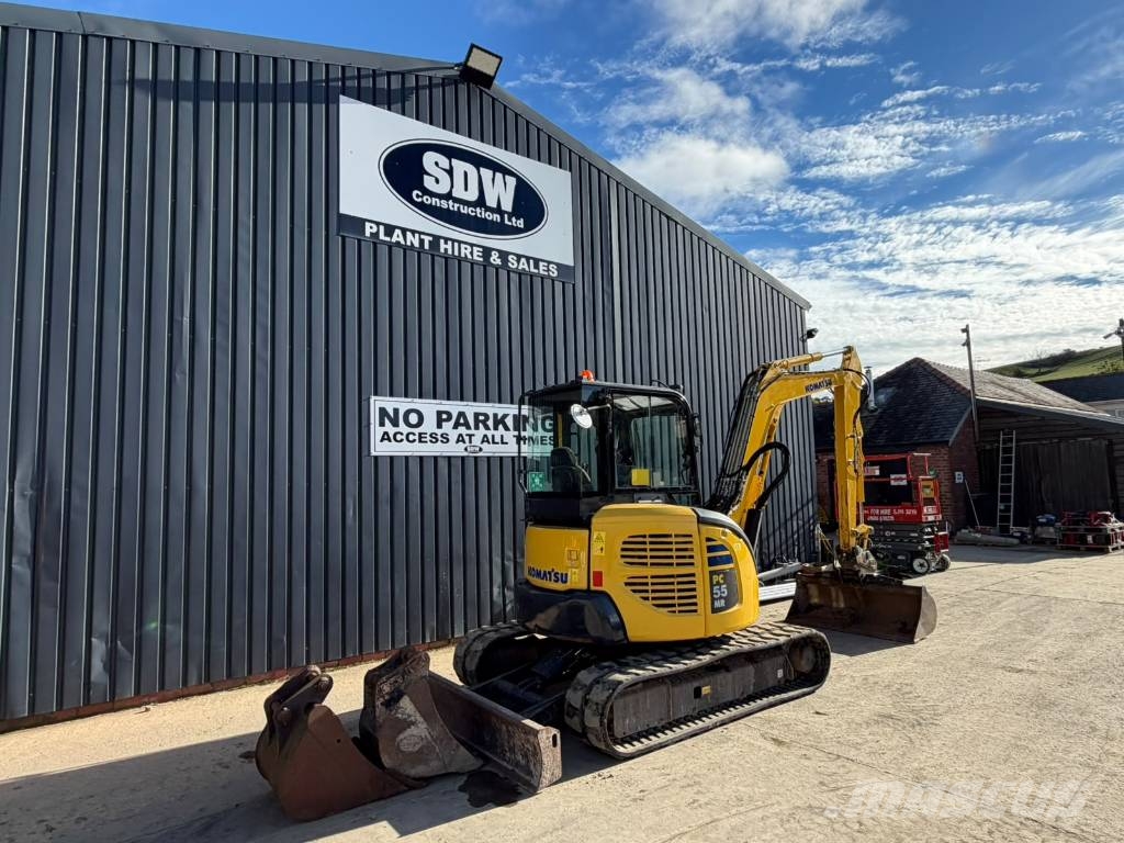 Komatsu PC 55 MR-3 Mini bageri <7t