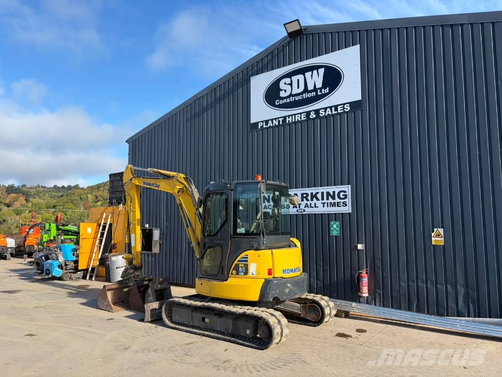 Komatsu PC 55 MR-3 Mini bageri <7t