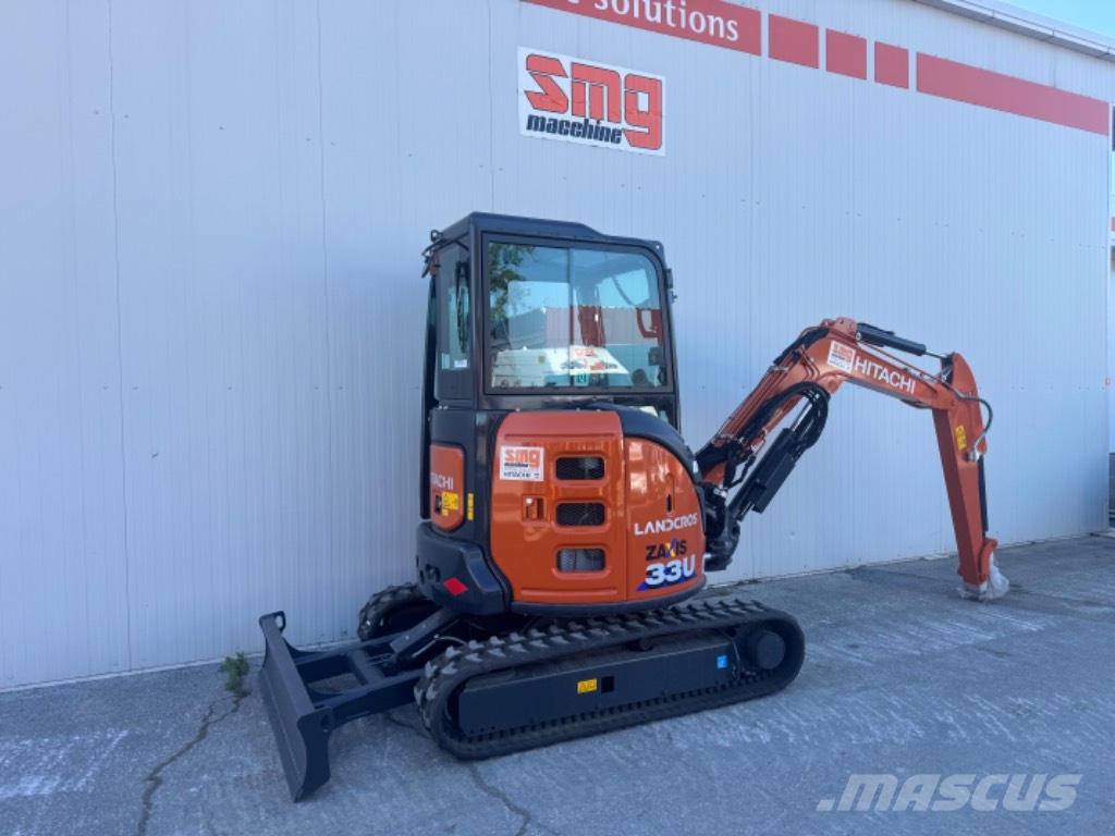 Hitachi ZX 33 U-6 Mini rýpadlá < 7t