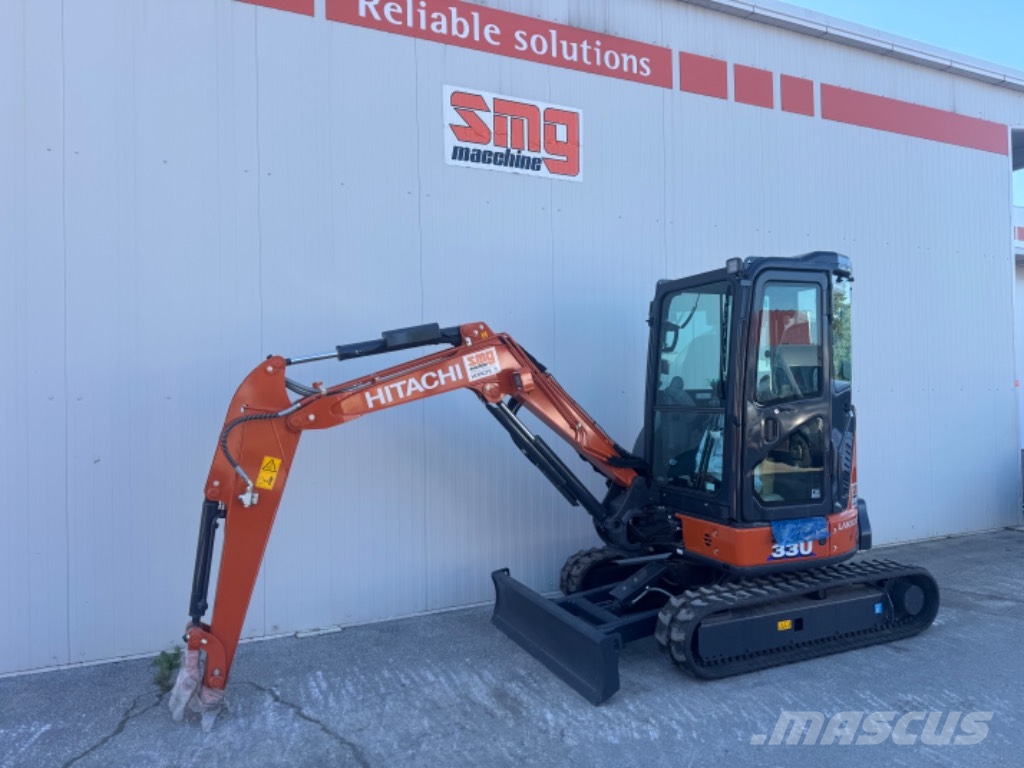 Hitachi ZX 33 U-6 Mini rýpadlá < 7t